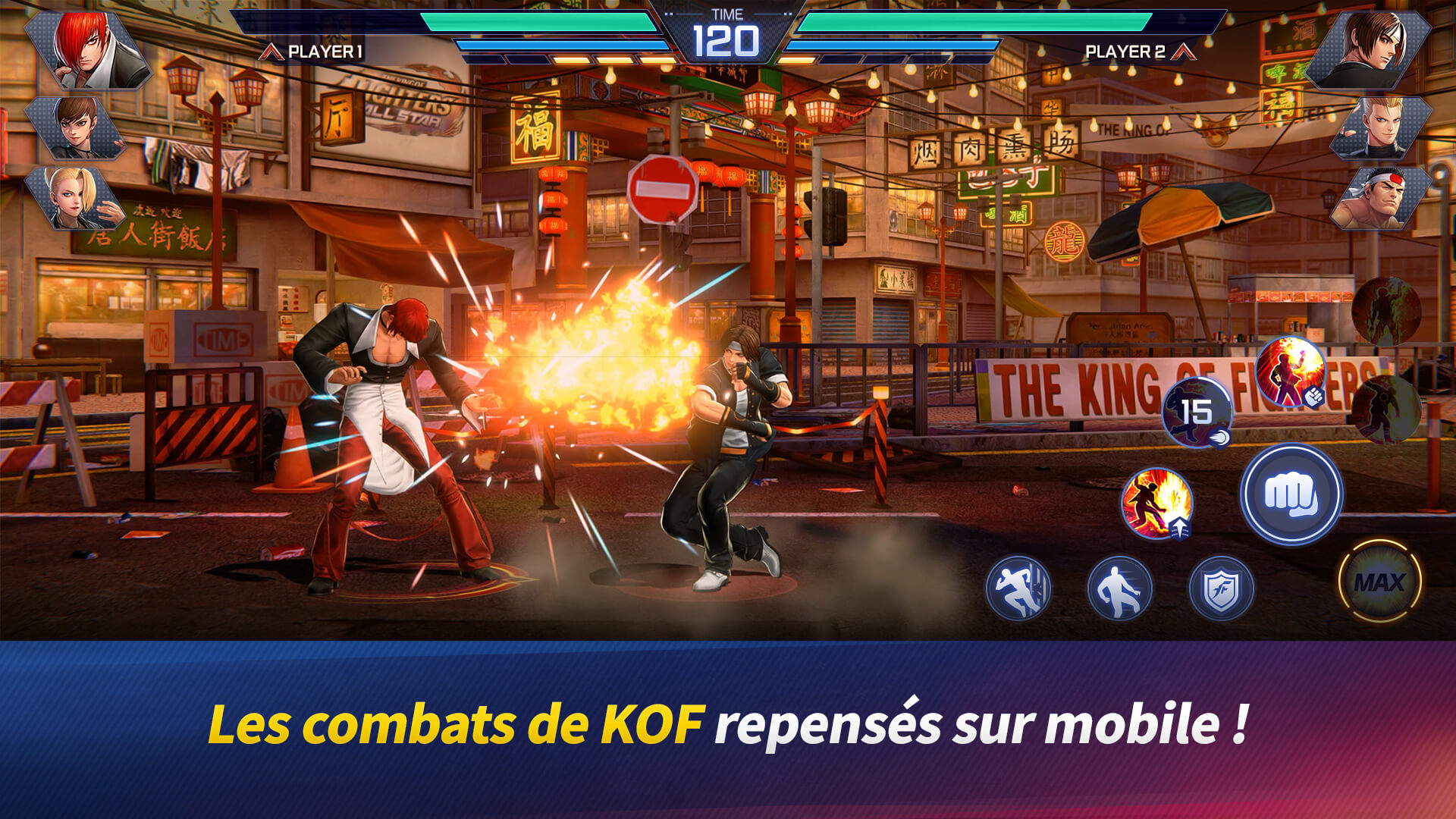 king of fighter arena mobile